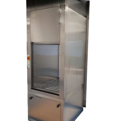Auto Door Hatch with Internal Roller Conveyor