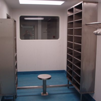 Cleanroom Step Over Barrier Accessories