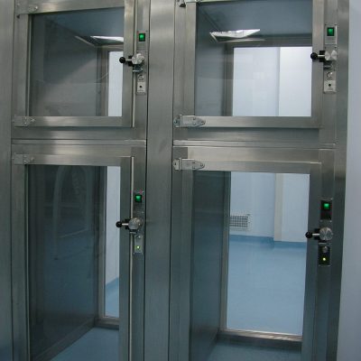 Combined Wall and Trolley Hatch in 304 Grade St St