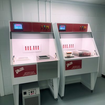 Felcon Modular Manual Wet Bench with Quartz Baths, Spinner, Hotplates