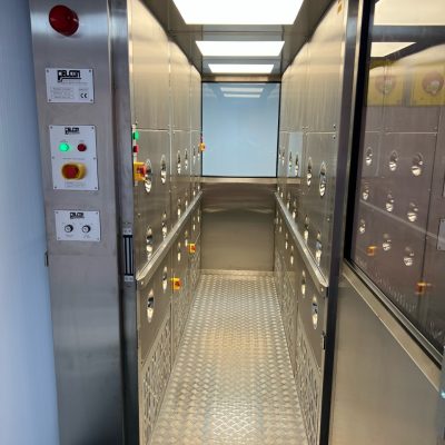 Multiple Person Airshowers - Stainless Steel 2