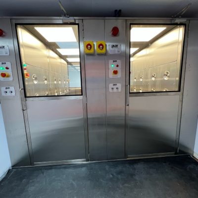 Multiple Person Airshowers - Stainless Steel