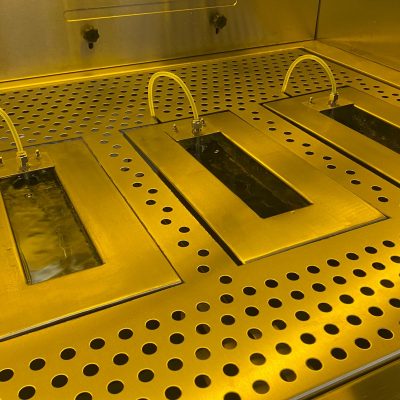 Solvent Wet Bench with Fire Suppression