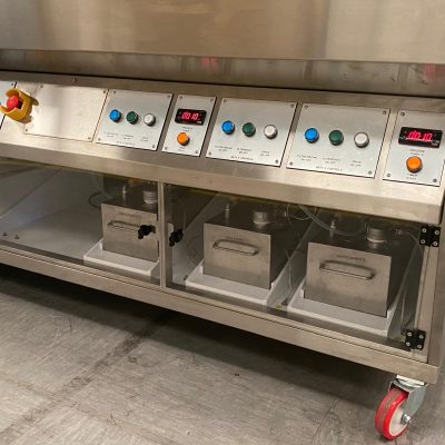 Solvent Wet Bench with Fire Suppression & HMI Controls
