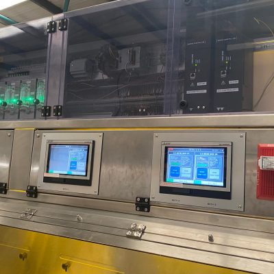 Solvent Wet Bench with Fire Suppression & HMI Controls