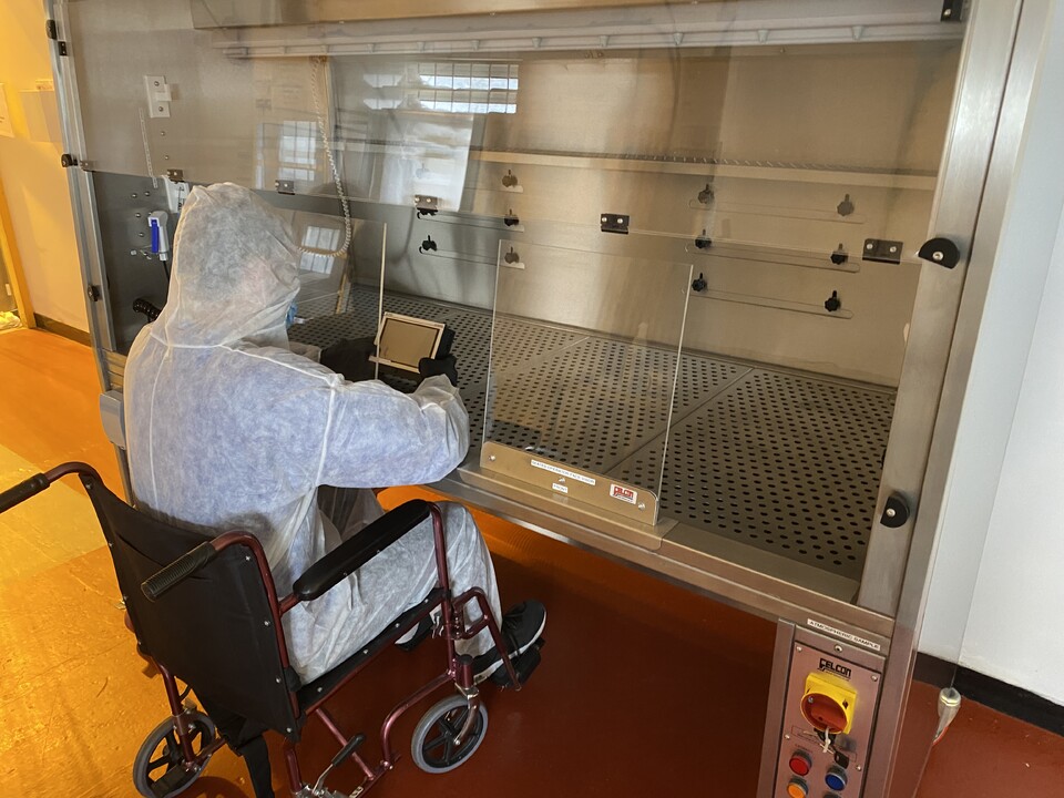 Wet Processing Wheelchair Users